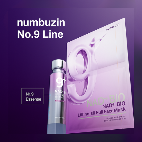 Numbuzin No.9 NAD+ Bio Lifting-serien-VaruZ-Sheet Mask – 1 st-Hemnix