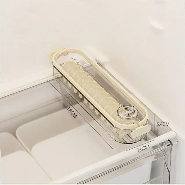 Staplingsbara fräscha behållare med fräschhållningsventil - Förvaringslösningar för livsmedel i kylskåpet - 4-pack Carvallo