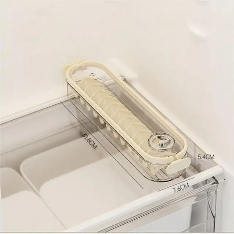 Staplingsbara fräscha behållare med fräschhållningsventil - Förvaringslösningar för livsmedel i kylskåpet - 4-pack Carvallo