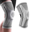 Knäskydd med kompression för knäproblem-Hemnix-Grå-M-Hemnix