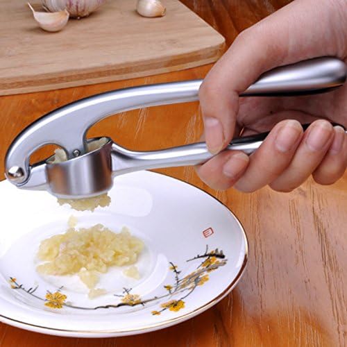 Krossa, hacka och pressa vitlök enkelt med GarlicEase vitlökspress Carvallo