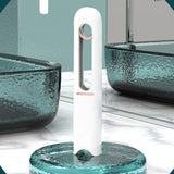 Kompakt mini svamp mop med självringningsmekanism - Snabb rengöring för varje yta Carvallo