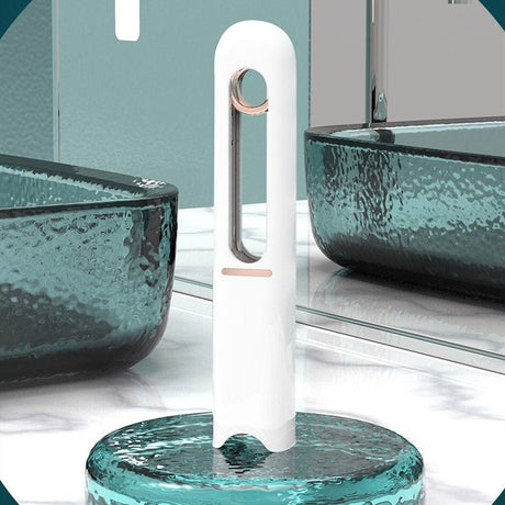 Kompakt mini svamp mop med självringningsmekanism - Snabb rengöring för varje yta Carvallo