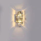 CrystalLuxe - Kunglig Sovrums Vägglampa Carvallo