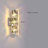 CrystalLuxe - Kunglig Sovrums Vägglampa Carvallo