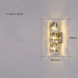 CrystalLuxe - Kunglig Sovrums Vägglampa Carvallo