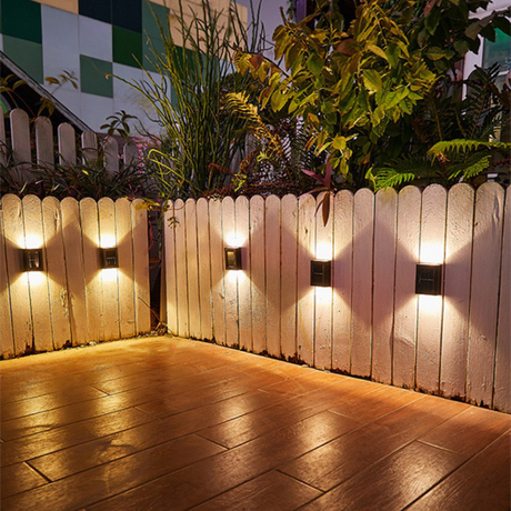 Utomhus Solenergi LED Vägglampa Modern Carvallo