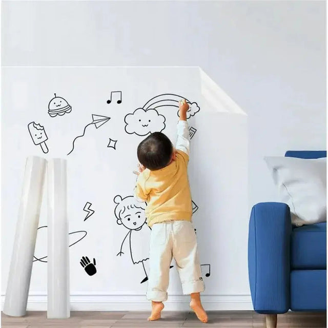 Genomskinlig väggskyddsfilm – reptålig och fläckfri film MILA Sverige