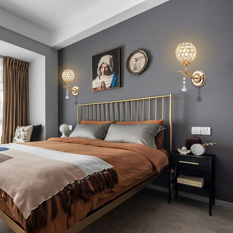 RadiantShine – Modern LED Vägglampa Med Stilig Kristalldesign Carvallo