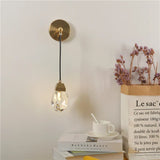 CrystalGlow - Modern Kristall Vägglampa i Minimalistisk Design Carvallo