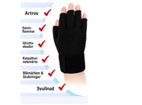 Kylande & Värmande Handske - För Reumatism, Artros, Svullnad, Karpaltunnelsyndrom-Hemnix-Hemnix