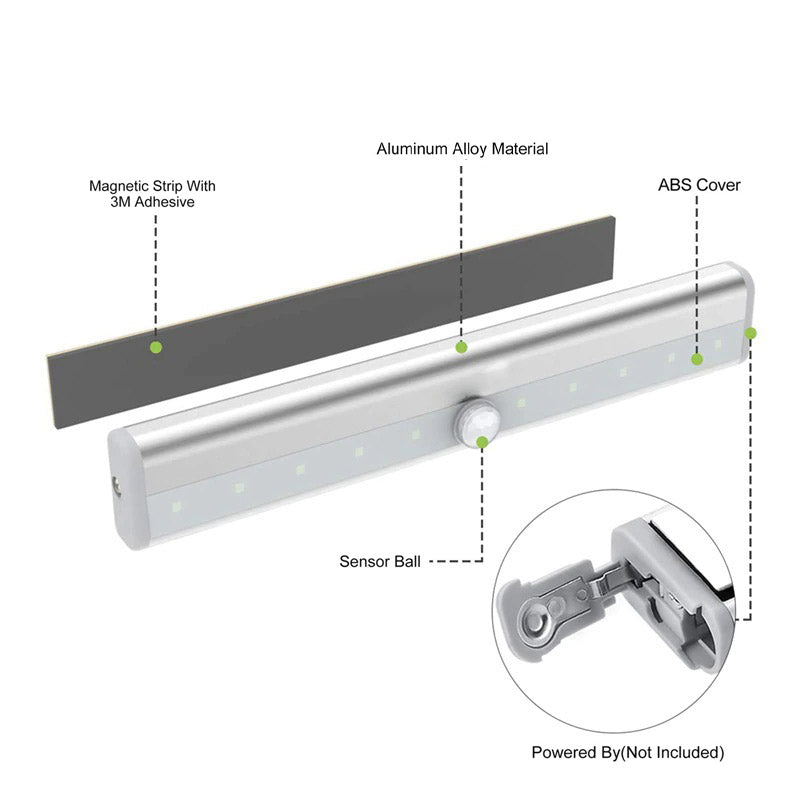 Carvallo - Uppladdningsbar lampa med slankt design Carvallo