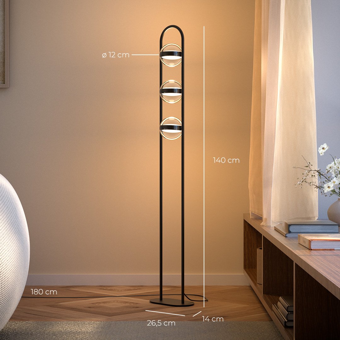 Hemma LED golvlampa MILA Sverige