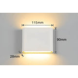 PowerShine Light - Minimalist Vattentät Utomhus LED Vägglampa Carvallo