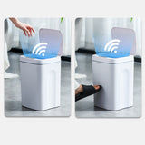 16L Touchless Soptunna Smart Sensor för Enkelt Avfall Carvallo
