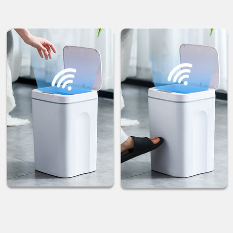 16L Touchless Soptunna Smart Sensor för Enkelt Avfall Carvallo