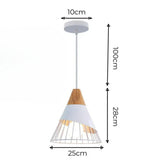 NordicGlow - Skandinavisk industriell träpendel ljus för varm atmosfär Carvallo