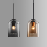 LuxeBeam Light - Modern taklampa i dubbel glas Carvallo