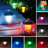 NautiBeam - Rund LED-lampa med nautisk portholes design och solenergi Carvallo