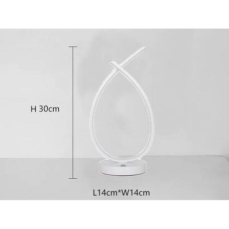 TranquilBeam Lampa - Sängbordslampa med touchswitch Carvallo