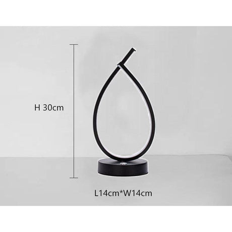 TranquilBeam Lampa - Sängbordslampa med touchswitch Carvallo