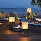 Elegant Solarlampa Golvlampa Carvallo