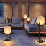 Elegant Solarlampa Golvlampa Carvallo