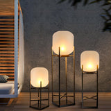 Elegant Solarlampa Golvlampa Carvallo