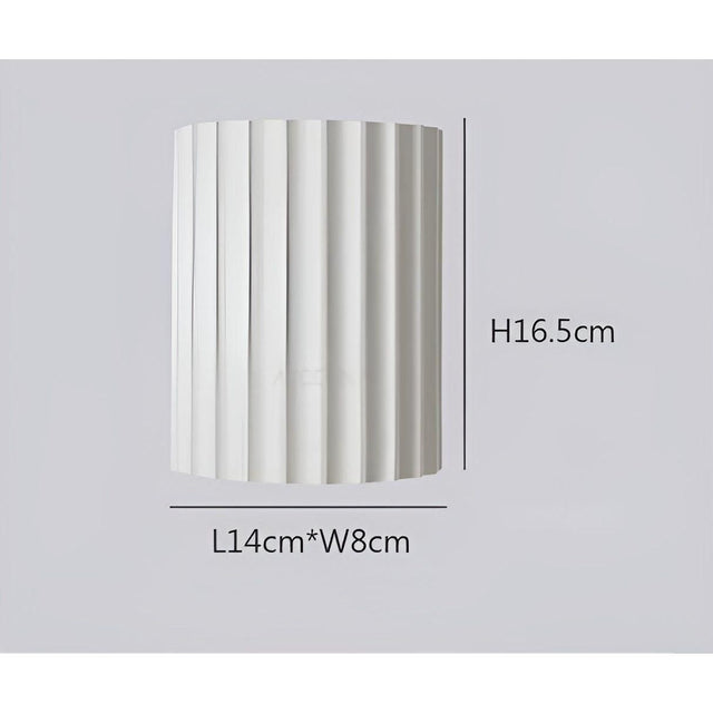 LuminaChic Sconce - Minimalistisk modern LED-vägglampa Carvallo