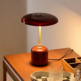 MushroomLuxe - Modern LED Bordslampa i Glas | Dimbar & Stilren Design Carvallo