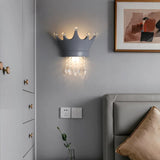 RegalGlow - Smart krona vägglampa för förtrollande barninredning Carvallo