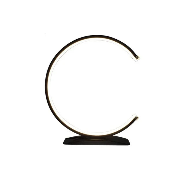 LumiArc - Modern LED Bordslarmpa med Touchkontroll | Dimbara & Energibesparande Carvallo