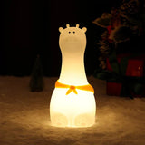BunnyGlow - Dimbart LED-nattlampa för barn med touchkontroll och USB-laddningsfunktion Carvallo