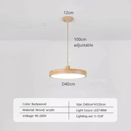 AuroraLicht - Skandinavisk Slim Hänglampa Carvallo