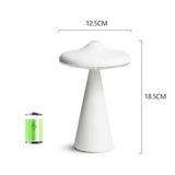 Carvallo - Bärbar LED-bordslampa i svampform för en mysig atmosfär Carvallo