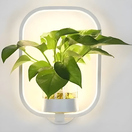 AisleBloom Light - Nordiska växt-LED-vägglampa Carvallo
