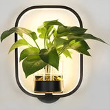 AisleBloom Light - Nordiska växt-LED-vägglampa Carvallo