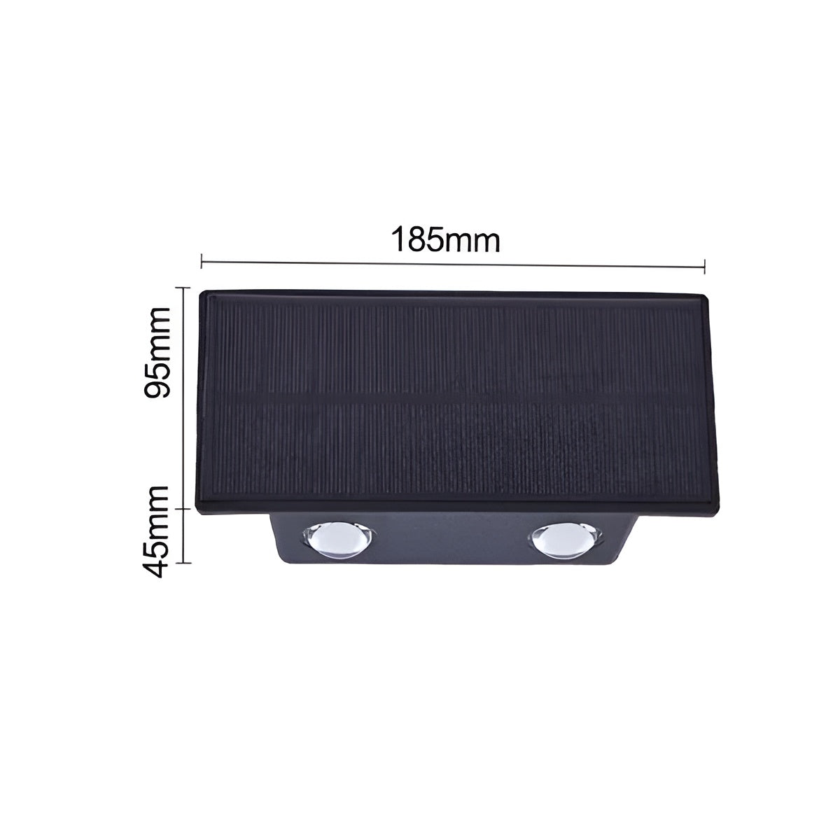 PrismGlow Lampa – Vattentät Solcellsbelysning med 6 LED-perlor Carvallo