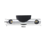 DuoGlow – Dubbel LED Vägglampa Med Justerbara Spotlights Carvallo