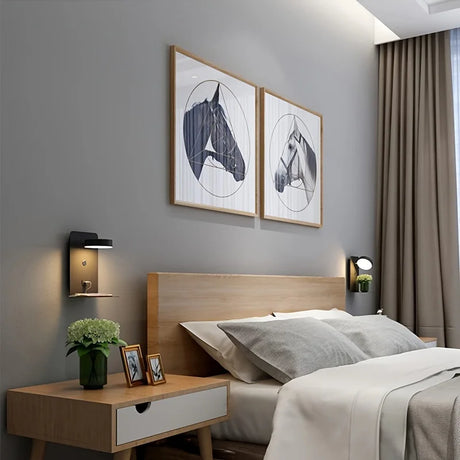 LumiSleek - Minimalistisk Vägglampa med Stilig Belysning Carvallo