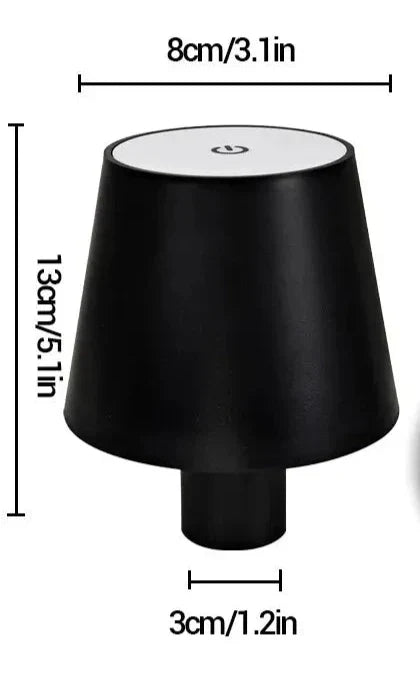 BottleGlow - LED Bordslampa för Vinfärger, Dimbar & Trådlös Carvallo