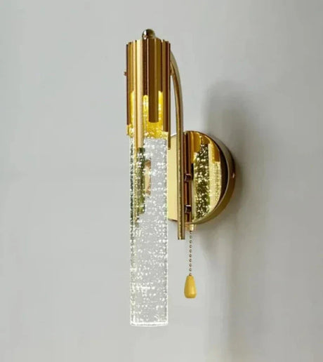 CrystalGlow - Lyxig Kristall Vägglampa Carvallo