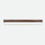 Carvallo – Elegant Bökved Towel Rack with Brass Accents Carvallo