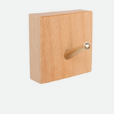 Carvallo – Handgjord Träväggskrok med Messingsfäste Carvallo