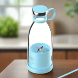 Royallure Bärbar Uppladdningsbar Juice Blender – Personlig Smoothie Maker för Resor, Gym & Kontor Carvallo