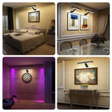 Royaleva Trådlös LED Uppladdningsbar Bildlampa med Fjärrkontroll - Perfekt för Konst och Fotografi Carvallo