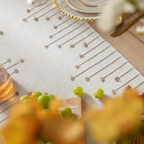 LuxeWeave Tassel Runner – Elegant bordsaccent med Boho Charm MILA Sverige