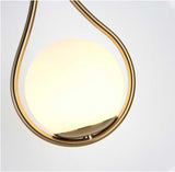 Vägglampa Modern Guld Glas Sconse Carvallo