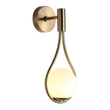 Vägglampa Modern Guld Glas Sconse Carvallo