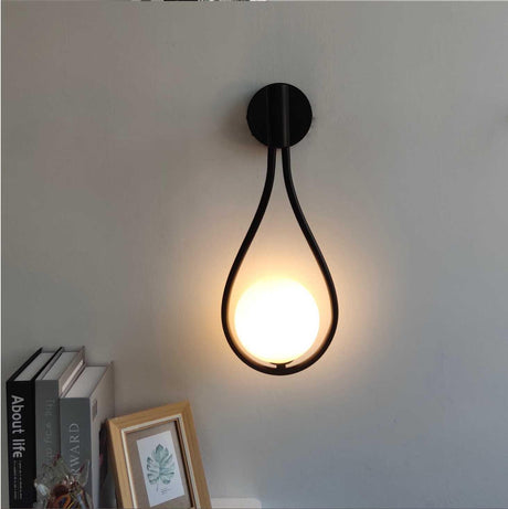 Vägglampa Modern Guld Glas Sconse Carvallo